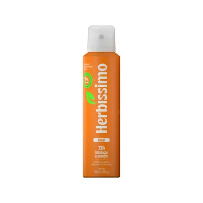 Desodorante Aerossol Herbíssimo Zero Alumínio Feminino Velvet 150ml